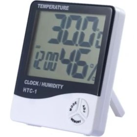 Resim Kapamarka Dijital Termometre Nem Ölçer 