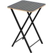 Resim Eportatif 1397 Katlanır Bahçe Masası Bistro Masa Füme 