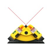 Resim Skycity Seramik Yapi Icin 90 Derece Lazer Aci Cihazi - Dikey Ve Yatay Seviye Olcme Aracı Sari Lazer, Pil Hariç 