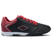 Resim Slazenger HUGO HS Erkek Halısaha Futbol Ayakkabısı Siyah / Kırmızı 