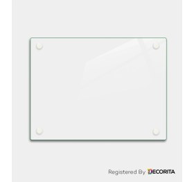 Resim Decorita Mikser Altı Cam Stand Tezgah Üstü Kullanım İçin 30 cm x 40 cm Güvenli ve Estetik 