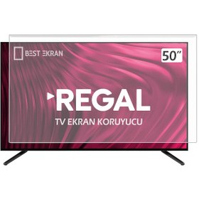 Resim Regal Uyumlu 50R754UR TV EKRAN KORUYUCU - Regal Uyumlu 50" inç Tv Ekran Koruyucu 