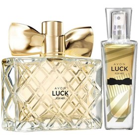 Resim Avon Luck Kadın Parfüm İkili Set 50 + 30 Toplam 80 Ml. 