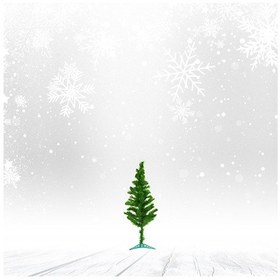 Resim 60 Cm Yılbaşı Çam Ağacı - 55 Dallı Ve Plastik Ayaklı 