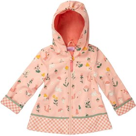 Resim Stephen Joseph Kız Çocuk Yağmurluk Çilek Tarlası Pembe - Pembe / 4-5 Yaş 