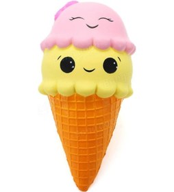 Resim Squishy Jumbo Dondurma Külahlı Kokulu Sukuşi Oyuncak 