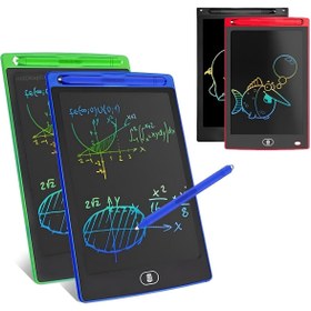 Resim Hype Store Kanji 10 İnç Renkli LCD Yazı Tableti — Çocuklar İçin Eğitici Çizim Tableti, Kalemli Silinebilir Ekra 