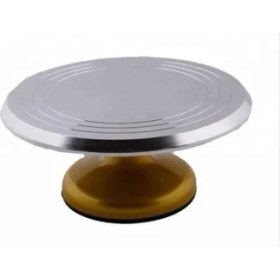 Resim İris Odak Konservecilik Pasta Sıvama Standı Aliminyum 