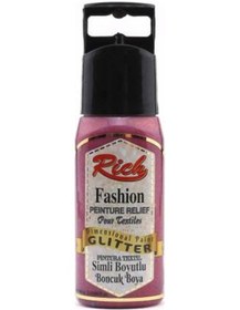 Resim Rich Simli Boyutlu Boncuk Boya 60 Ml. Kırmızı 