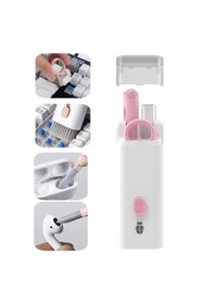 Resim Saule 7 in 1 Çok Fonksiyonlu Temizlik Kiti - Klavye, Ekran ve Kulaklık Temizleyici - TechClean 