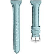 Resim Xiaomi Mi Watch İçin 18mm Deri Saat Bandı Kayışı 