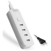 Resim S-Link Sl-M4 Akıllı Telefonlar Ve Tablet 4000Mah 4*Usb Port Beyaz Ev Şarj Adaptör 