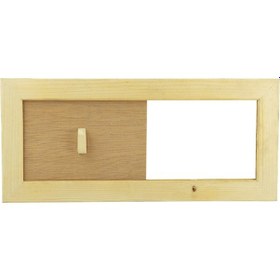 Resim Sauna Havalandırma Klapesi Sürgülü Fintech 