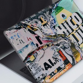 Resim Yırtılmış Dergi Sayfaları Notebook Sticker, Laptop sticker,, Hp Sticker, Asus Sticker, 15.6 inç Sticker 