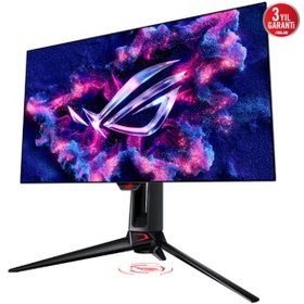 Resim Asus ROG Swift PG27AQDP 26.5 inç 480Hz 0.03ms 2K QHD Adaptive Sync WOLED Gaming Monitör 