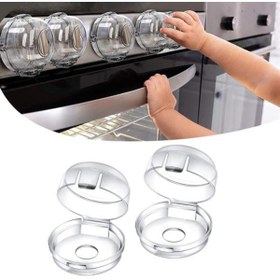 Resim Go İthalat Isıya Dayanıklı Plastik Ocak Düğme Koruyucu Düğme Kilidi Emniyet Düzeneği (784) 