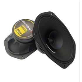 Resim Soundmax Sx-M69Xh 250 Watt Oval Midrange 100 Watt Rms 