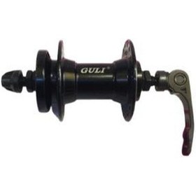 Resim Mtb Ön Göbek Rulmanlı Siyah Disk Uyumlu 