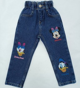 Resim Jabber Kız Çocuk Kot Pantolon Minnie Lacivert 