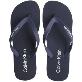 Resim Erkek Ck Flıp Flop Rubber Parmak Arası Terlik - Lacivert Lacivert 