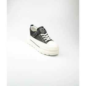 Resim Guja 314 - 8 Siyah Kalın Taban Kadın Sneaker 