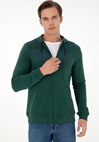 Resim U.S. Polo Assn. Erkek Lacivert Hırka (Örme) 50313779-VR033 