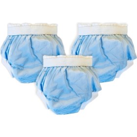 Resim Renklime Pierre Cardin 3'lü Alıştırma Külodu 10-15KG - Mavi 
