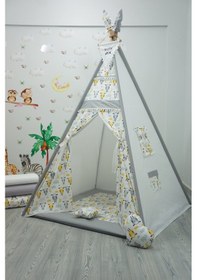 Resim Kızıldereli Çocuk Oyun Çadırı Sabitlenebilir Büyük Boy Elit Serisi Sarı Koyunlu 