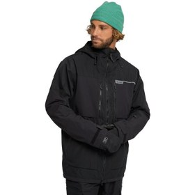 Resim Burton Frostner Erkek Siyah Snowboard Ceketi 