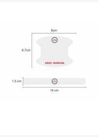 Resim DKELEKTRONİK Üniversal Aston Martin Virage Uyumlu Kapı İçi Çizik Önleyici Seti 