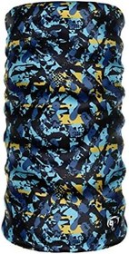Resim e taktik Extreme Dijital Desing Seamless +UV Mavi Renkli Desenli Boyunluk Bandana Buff Saç Bandı Maske Balaklava Toka 