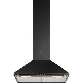 Resim Electrolux EFC226R Rococo Seri Mat Siyah Davlumbaz 420 m3/sa Hava Debisi ile Etkili Çalışma 