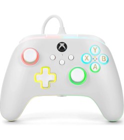 Resim Powera Lumectra ile Xbox Series X|s Için Advantage Kablolu Oyun Kumandası - Beyaz 