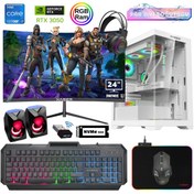 Resim XSR894 i7 12700F 23.8" 16 GB RAM 512 GB M.2 NVMe SSD 6 GB RTX3050 180Hz Curved FreeDOS Gaming Masaüstü Xaser