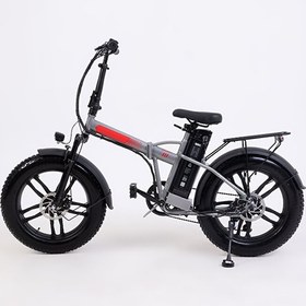 Resim Bike - S Model Elektrikli Katlanılabilir Bisiklet Düz Kadro 