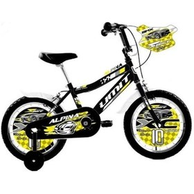 Resim Ümit 1647 Alpına-m-bmx-v Erkek Çocuk Bisikleti 16 Jant Siyah Sarı Siyah 