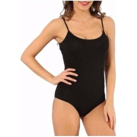 Resim 6001 Bayan Ip Askılı Çıtçıtlı Body Beyaz 001 