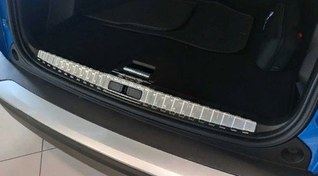 Resim Peugeot 2008 Bagaj Eşik Koruma - Krom 