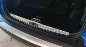Resim Peugeot 2008 Bagaj Eşik Koruma - Krom 
