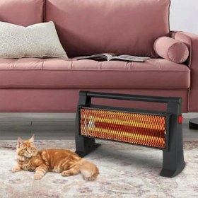 Resim Zenon LX-2819 Quartz Isıtıcı - Siyah - 1200 Watt 