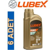 Resim Lubex Primus Mv 5W-40 Tam Sentetik Motor Yağı 6 x 1 L 