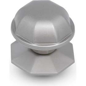 Resim Nobel - Kristal Kapı Tokmağı Topuzu Saten Renk 