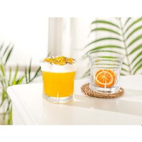 Resim Madame Coco Grace 4'lü Kristal Su Bardağı Seti - 280 Ml Çok Renkli 