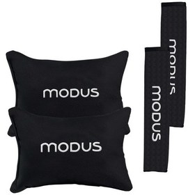 Resim Renault Modus Nakışlı Otomind Boyun Yastığı Seti 