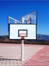 Resim Adelinspor Basketbol Potası Üçlü Grup Kademeli 1.5 MM Sac Panya 