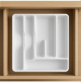 Resim Ny Home Çekmece İçi Kaşıklık 6 Gözlü Beyaz Beyaz 