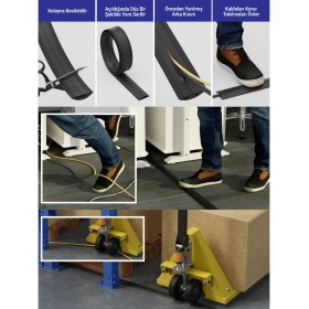 Resim Esnek Kablo Kanalı Siyah / GT-KK06 