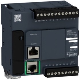 Resim Schneider Electric Tm221ce16t Kontrolör M221-16 Gç Transistör Pnp 