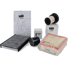 Resim Renault Megane 4 1.5 1.6 Dci Orjinal Mais Filtre Bakım Seti 