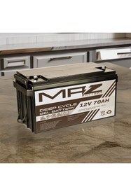 Resim Maz Akü 12 Volt 70 Amper (Ah) Deep Cycle Jel Akü (Yeni Üretim) 